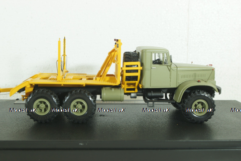 Краз-255Л с прицепом-роспуском ТМЗ-803, лесовоз, , TruckTyr 1:43