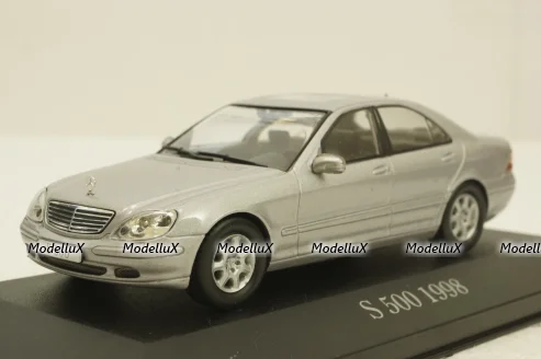 Mercedes S500 W220, silver, 1998, Altaya 1:43