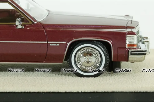 Cadillac Sedan de Ville (1983), carmine red, STM83503, Stamp Models 1:43