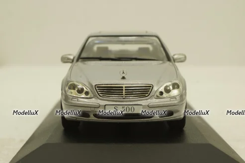 Mercedes S500 W220, silver, 1998, Altaya 1:43