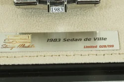 Cadillac Sedan de Ville (1983), carmine red, STM83503, Stamp Models 1:43