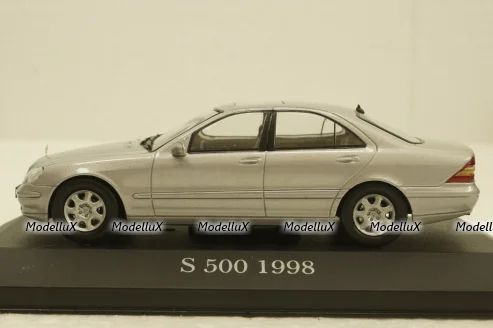 Mercedes S500 W220, silver, 1998, Altaya 1:43