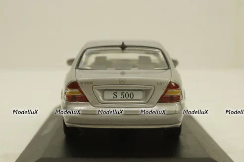 Mercedes S500 W220, silver, 1998, Altaya 1:43