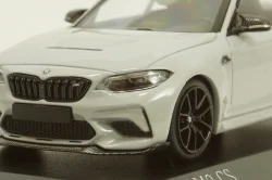 BMW M2 CS 2020 Silver with Black Wheels, 410021027, Minichamps 1:43