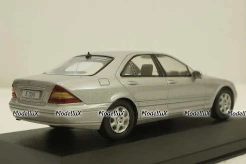 Mercedes S500 W220, silver, 1998, Altaya 1:43