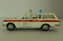 Газ-2402 Волга, скорая медицинская помощь,,Тантал/Радон 1:43
