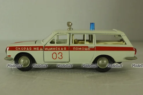Газ-2402 Волга, скорая медицинская помощь,,Тантал/Радон 1:43