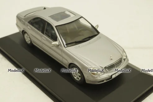 Mercedes S500 W220, silver, 1998, Altaya 1:43