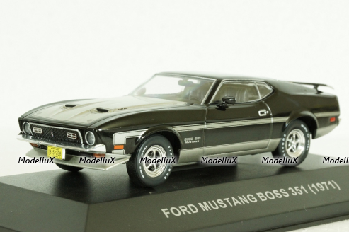 Ford Mustang Boss 351, 1971, Ford Mustang Collection №20 1:43