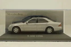 Mercedes S500 W220, silver, 1998, Altaya 1:43