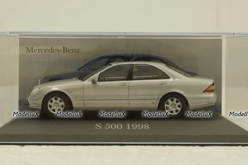 Mercedes S500 W220, silver, 1998, Altaya 1:43