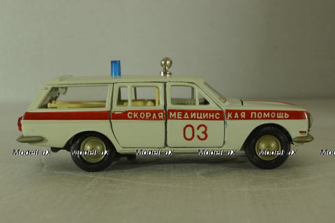 Газ-2402 Волга, скорая медицинская помощь,,Тантал/Радон 1:43