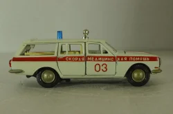 Газ-2402 Волга, скорая медицинская помощь,,Тантал/Радон 1:43