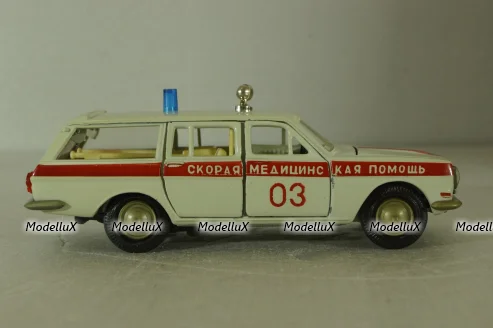 Газ-2402 Волга, скорая медицинская помощь,,Тантал/Радон 1:43