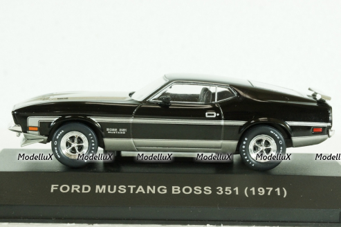 Ford Mustang Boss 351, 1971, Ford Mustang Collection №20 1:43