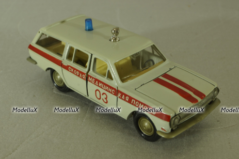 Газ-2402 Волга, скорая медицинская помощь,,Тантал/Радон 1:43