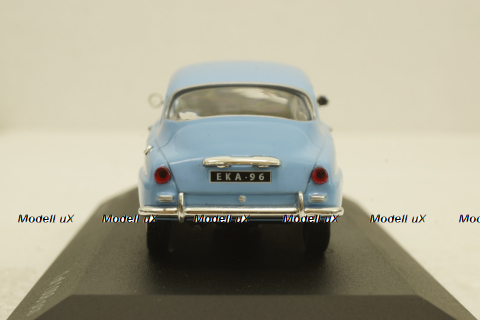 Saab 96 V4, 1970, light blue, WhiteBox 1:43