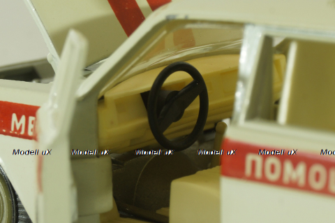 Газ-2402 Волга, скорая медицинская помощь,,Тантал/Радон 1:43