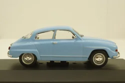Saab 96 V4, 1970, light blue, WhiteBox 1:43