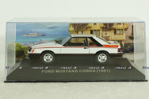 Ford Mustang Cobra 1981, Ford Mustang Collection №19 1:43