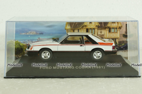 Ford Mustang Cobra 1981, Ford Mustang Collection №19 1:43