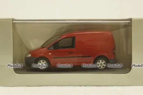 Volkswagen Caddy Van, red, 2003, Minichamps 1:43