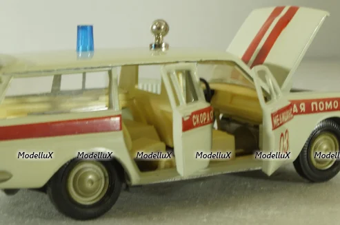 Газ-2402 Волга, скорая медицинская помощь,,Тантал/Радон 1:43