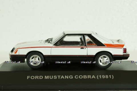 Ford Mustang Cobra 1981, Ford Mustang Collection №19 1:43