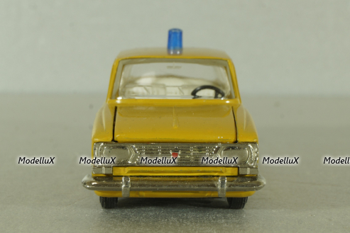 Москвич-412, милиция, август 88г., Тантал/Радон 1:43