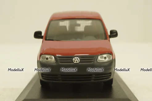 Volkswagen Caddy Van, red, 2003, Minichamps 1:43