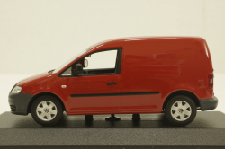 Volkswagen Caddy Van, red, 2003, Minichamps 1:43