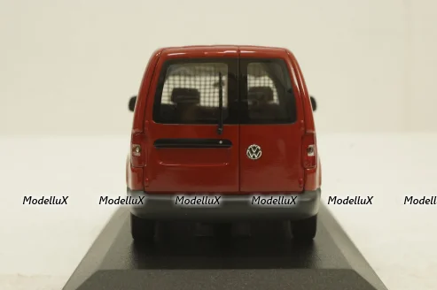 Volkswagen Caddy Van, red, 2003, Minichamps 1:43
