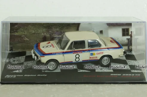 BMW 2002 TII A. Warmbold Austrian Alpine Rally 1973, Vencedores de Rally , Altaya 1:43