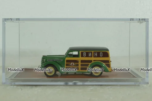 Москвич-400-420 фургон "Вино", зеленый, TruckTyr 1:43