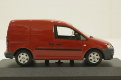 Volkswagen Caddy Van, red, 2003, Minichamps 1:43