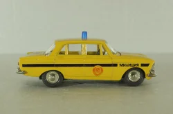 Москвич-412, милиция, август 88г., Тантал/Радон 1:43