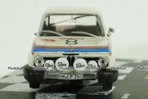 BMW 2002 TII A. Warmbold Austrian Alpine Rally 1973, Vencedores de Rally , Altaya 1:43