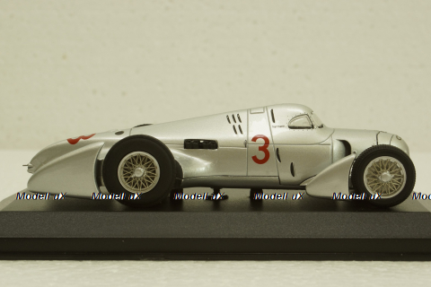 Auto Union Typ B Avus-Rennen-3 Hermann Zu Leiningen, Avus-Renen 1935, 410354003, Minichamps 1:43