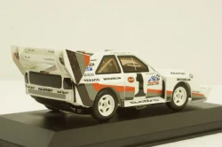 Audi Sport Quattro S1, Walter Rohrl, Winner Pikes Peak Hillclimb 1987, 410871201, Minichamps 1:43
