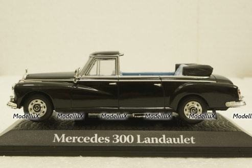Mercedes-Benz 300D Landaulet Type W189 Konrad Adenauer 1963, Atlas 1:43