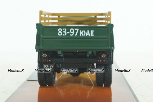 САЗ-2500 (Газ-51) 1966г, самосвал, зеленый, TruckTyr 1:43