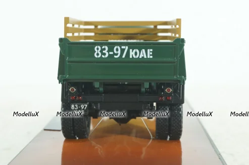 САЗ-2500 (Газ-51) 1966г, самосвал, зеленый, TruckTyr 1:43