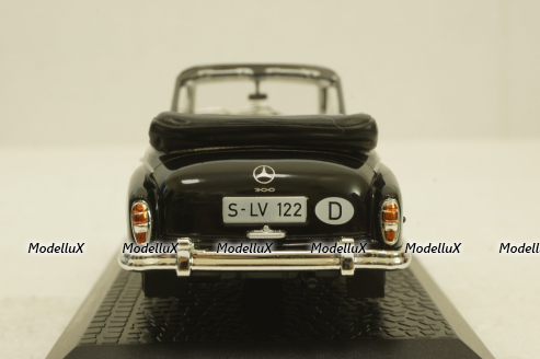 Mercedes-Benz 300D Landaulet Type W189 Konrad Adenauer 1963, Atlas 1:43