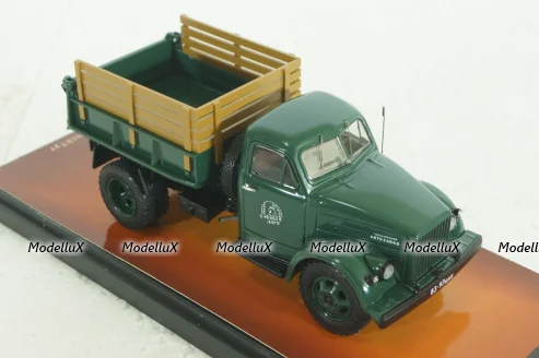 САЗ-2500 (Газ-51) 1966г, самосвал, зеленый, TruckTyr 1:43