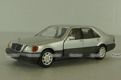 Mercedes 600SEL silver, 1991, Cursor 1:43