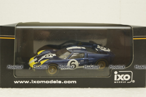 Ford MK II #6, M.Andretti/L.Bianchi, Le Mans 1966, LMC111, IXO 1:43