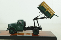 САЗ-2500 (Газ-51) 1966г, самосвал, зеленый, TruckTyr 1:43