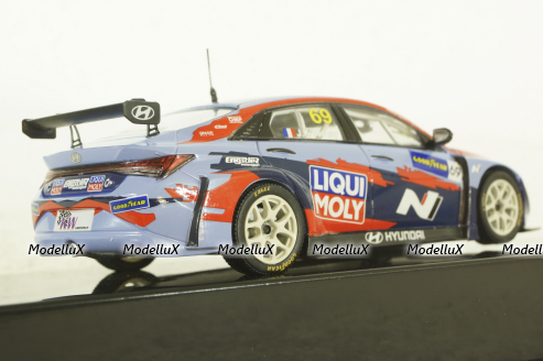 Hyundai Elantra N TCR, No 69, Engstler 2021, GTM156A, IXO 1:43