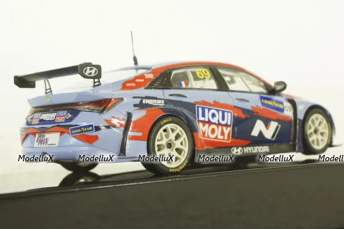 Hyundai Elantra N TCR, No 69, Engstler 2021, GTM156A, IXO 1:43