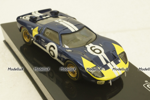Ford MK II #6, M.Andretti/L.Bianchi, Le Mans 1966, LMC111, IXO 1:43